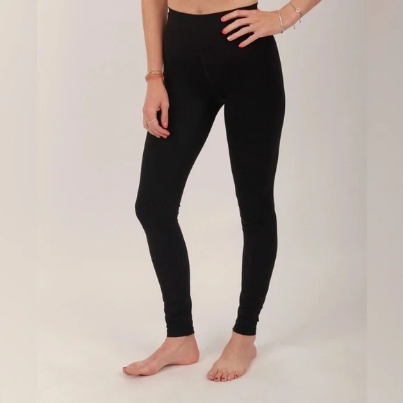 ZYIA Pants Jumpsuits Zyia Black Brilliant Hirise Legging 28